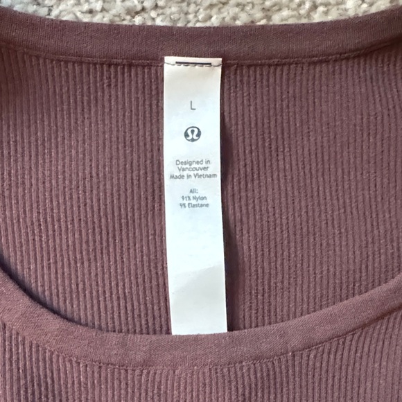 lululemon athletica Brown Long Sleeve Bodysuit - Picture 2 of 8